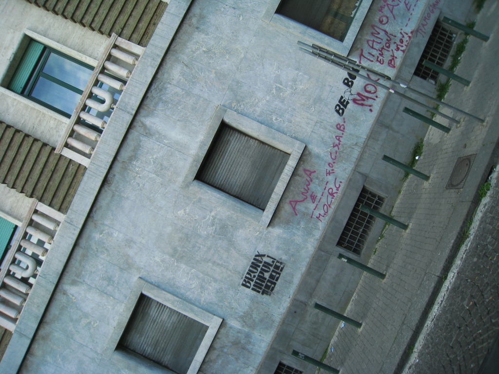 the wall