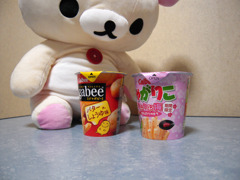 コリラックマとじゃがりこ