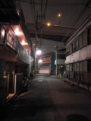 夜道１