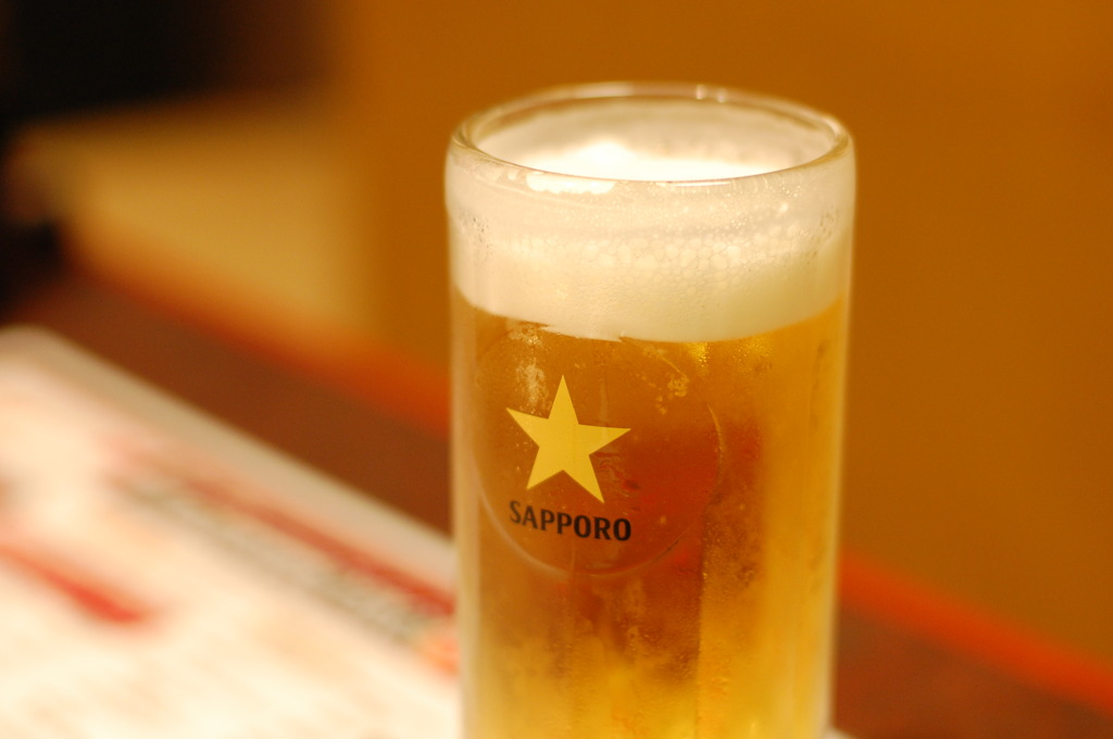 生ビールうまし