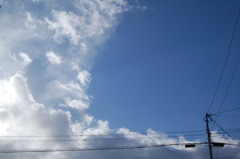 青い空！