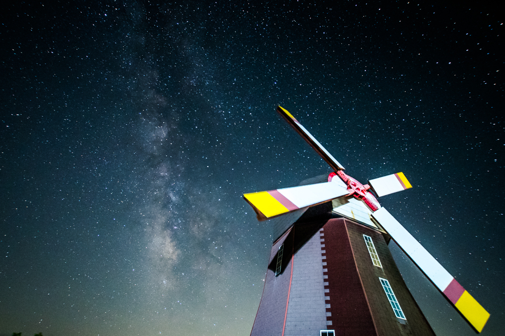 Galaxy windmill