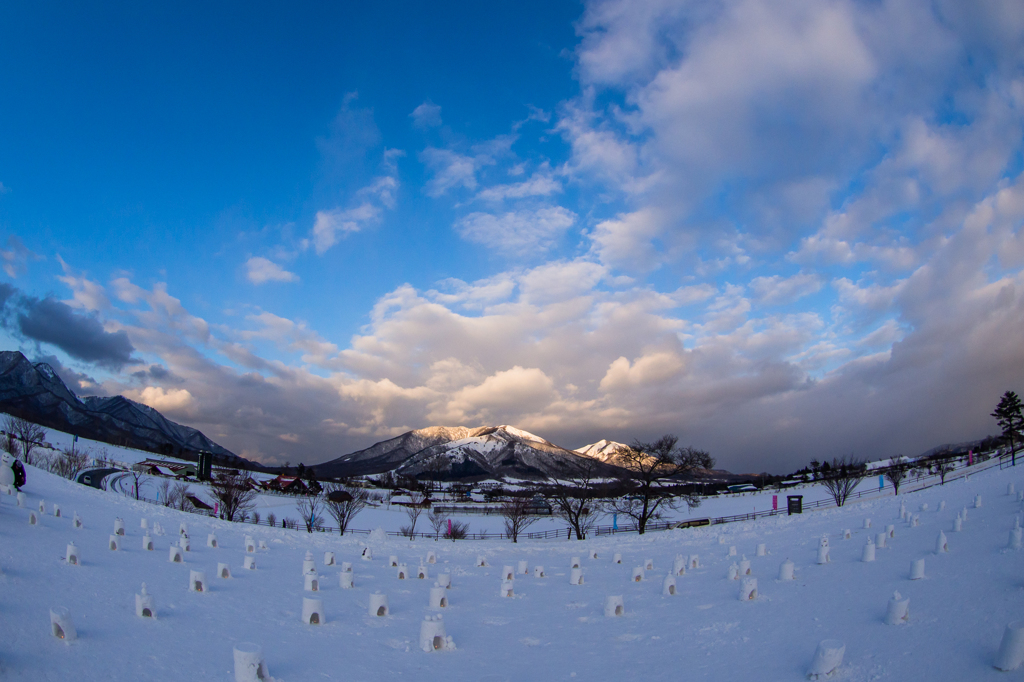 茜さす蒜山三座