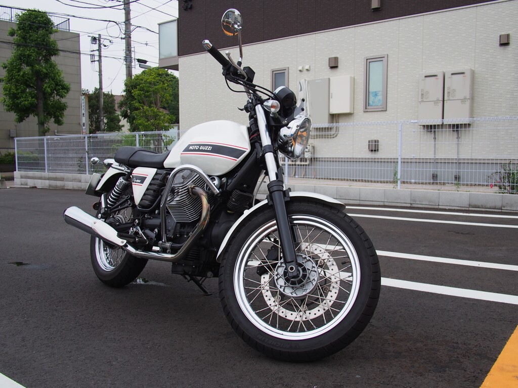ミラーステー交換後