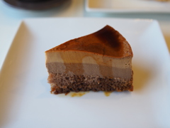 チョコプリンケーキ