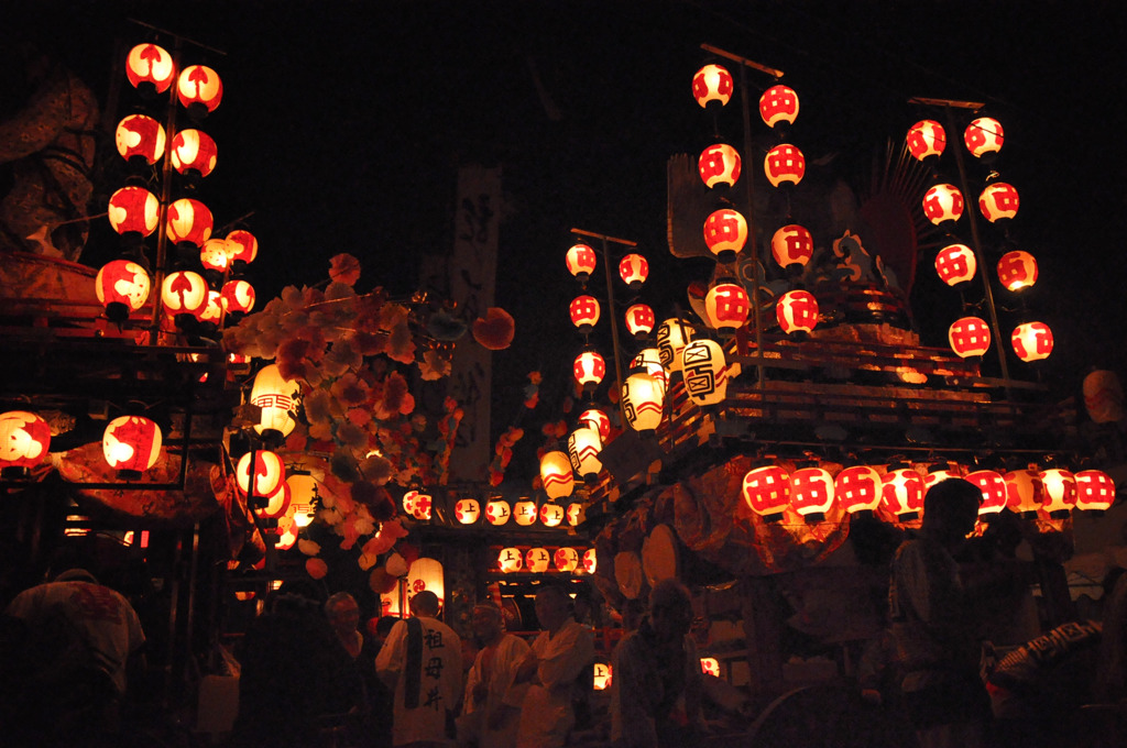夏祭りの夜