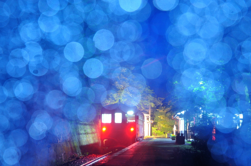 雨滴のきらめき