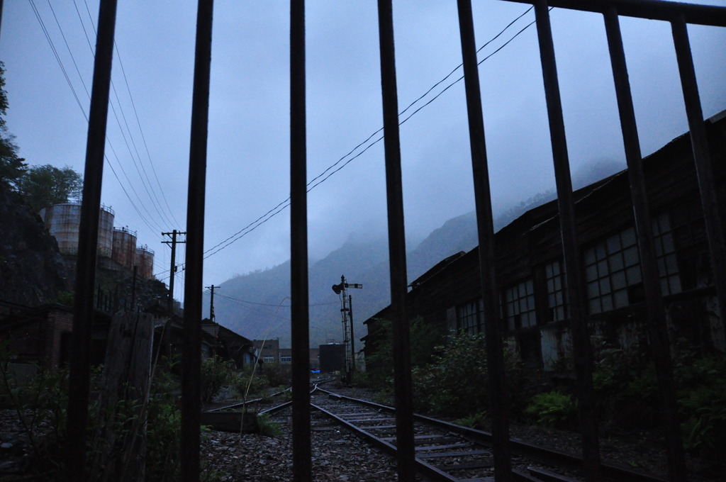 廃線　足尾本山駅