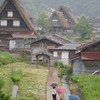 雨の白川郷2