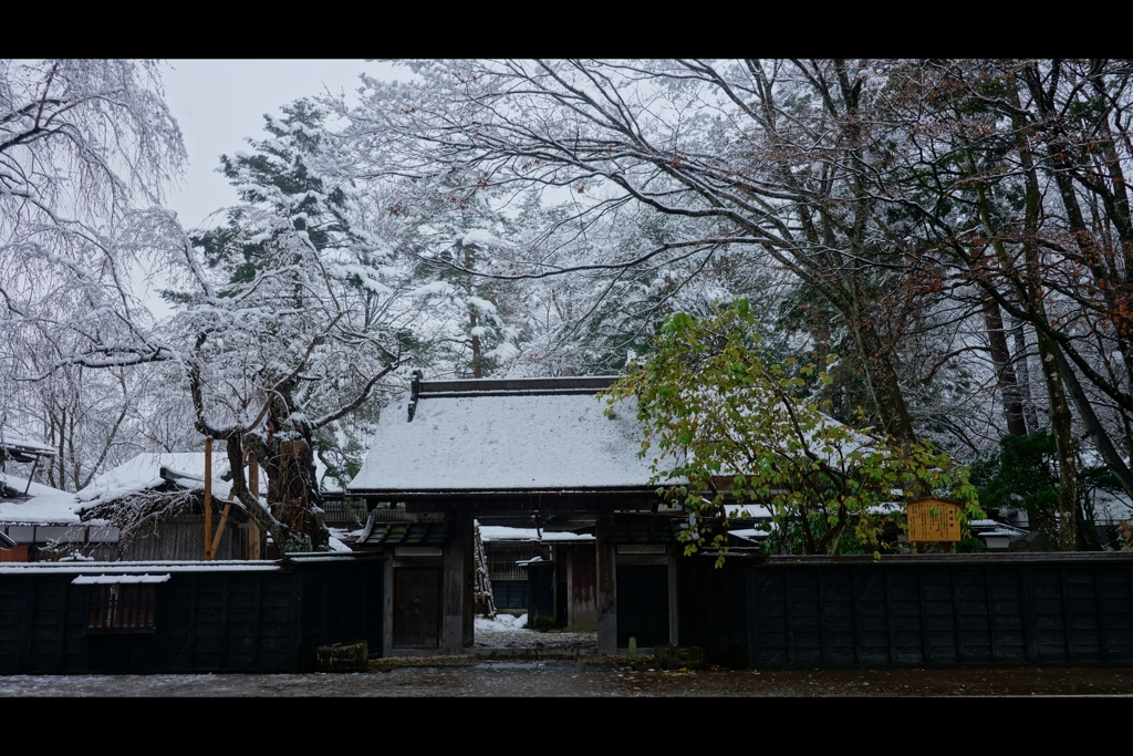 角館冬景色8