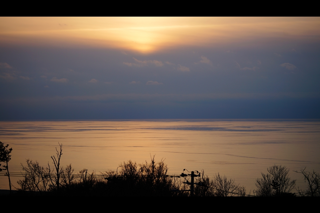 夕凪日本海