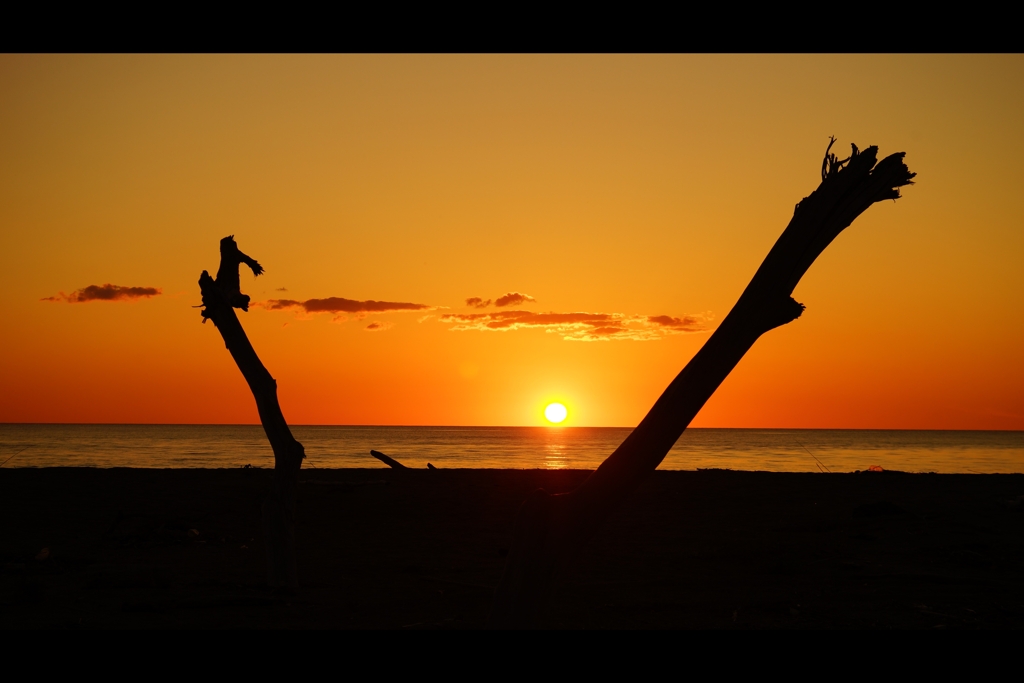 夕景：日本海1