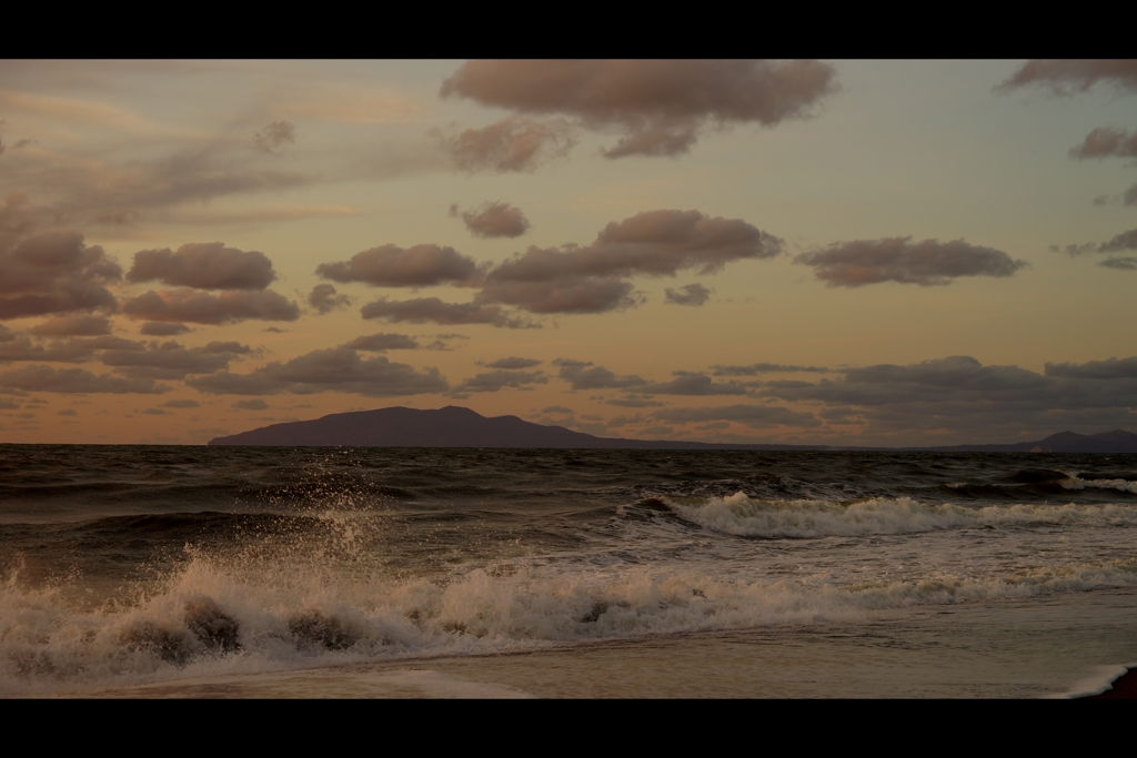 夕景日本海2