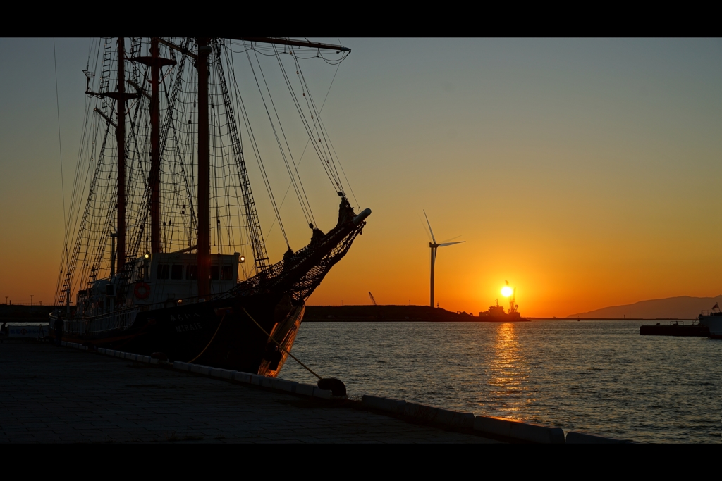 港：夕景4