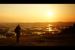 水田夕景6