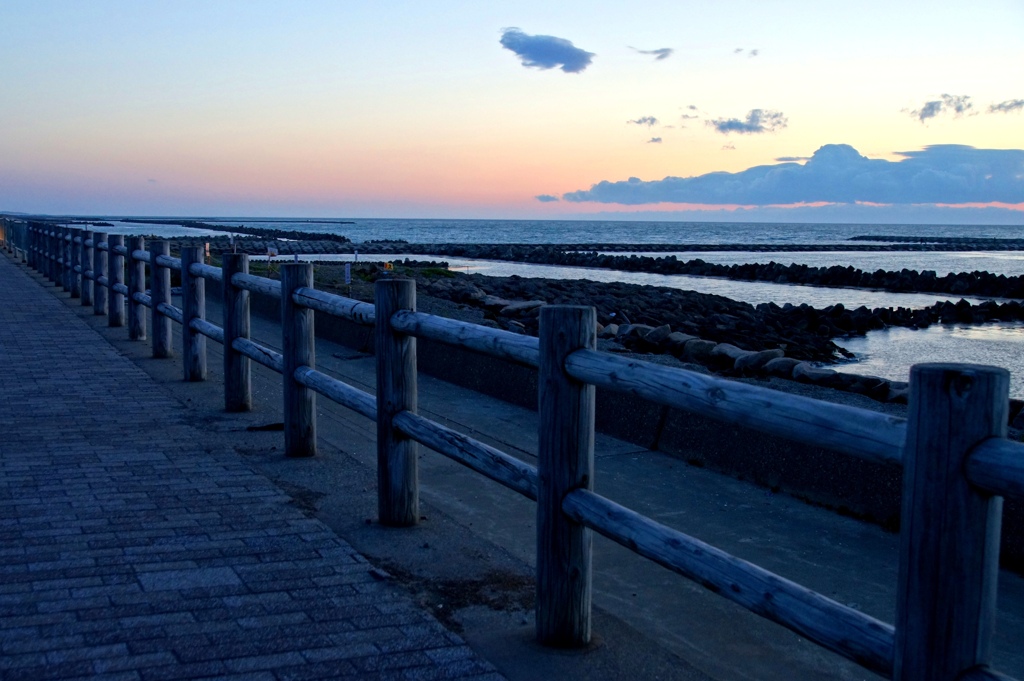 今日の夕景