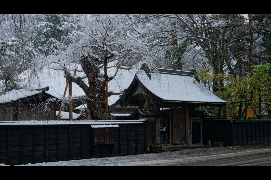角館冬景色1