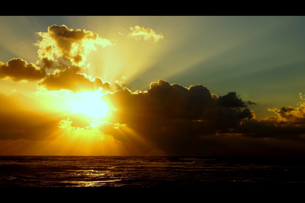 夕陽・日本海3