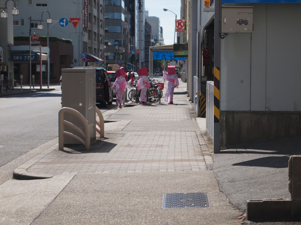 長者町にて