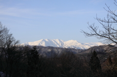 飯豊山残雪