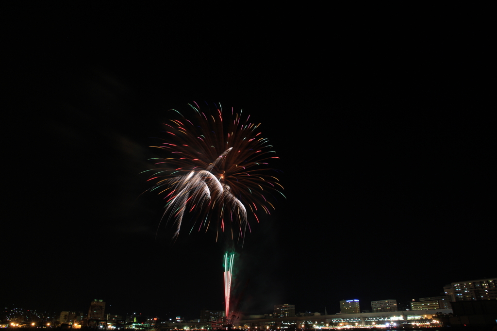 夏夜空