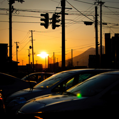 夕日が映し出すもの