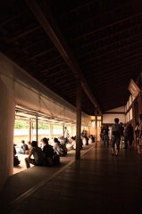 龍安寺石庭前