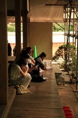 龍安寺石庭横