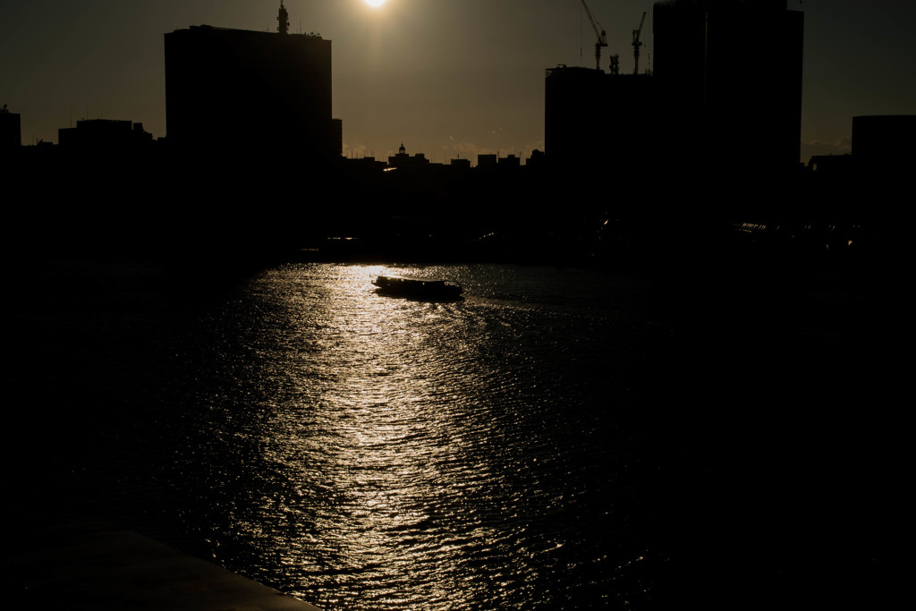夕日