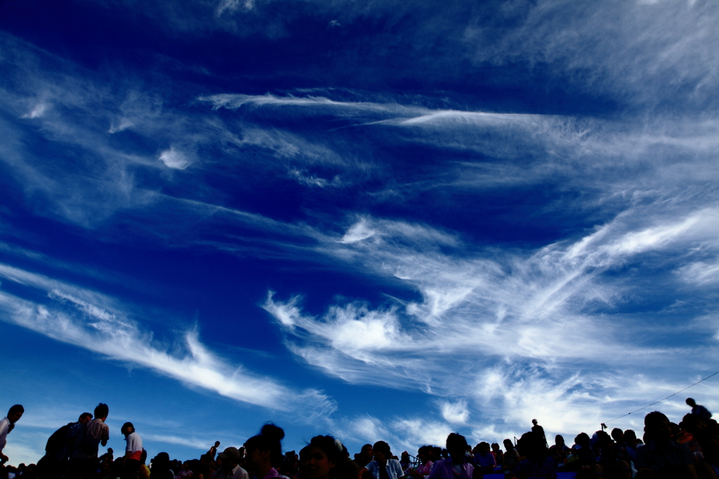 blue sky