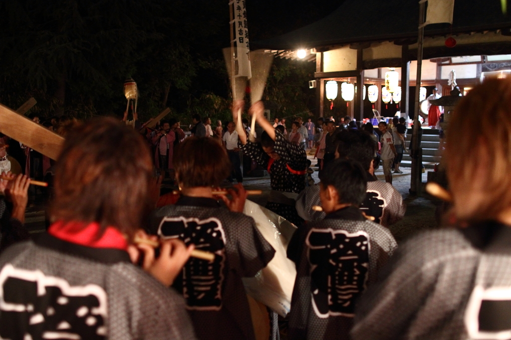 夜の太鼓　2