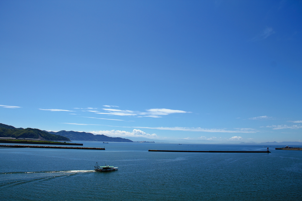 夏の海へ、いざ出漁