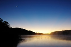 Sunrise at Tarawera