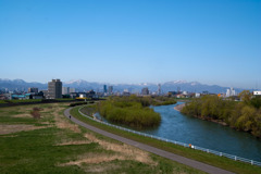 豊平川河川敷