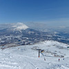 冬の羊蹄山