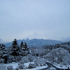 早朝の富士山