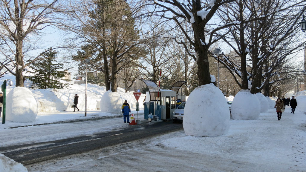 職人の除雪