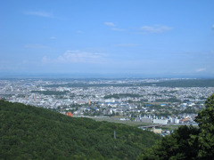 藻岩山山頂