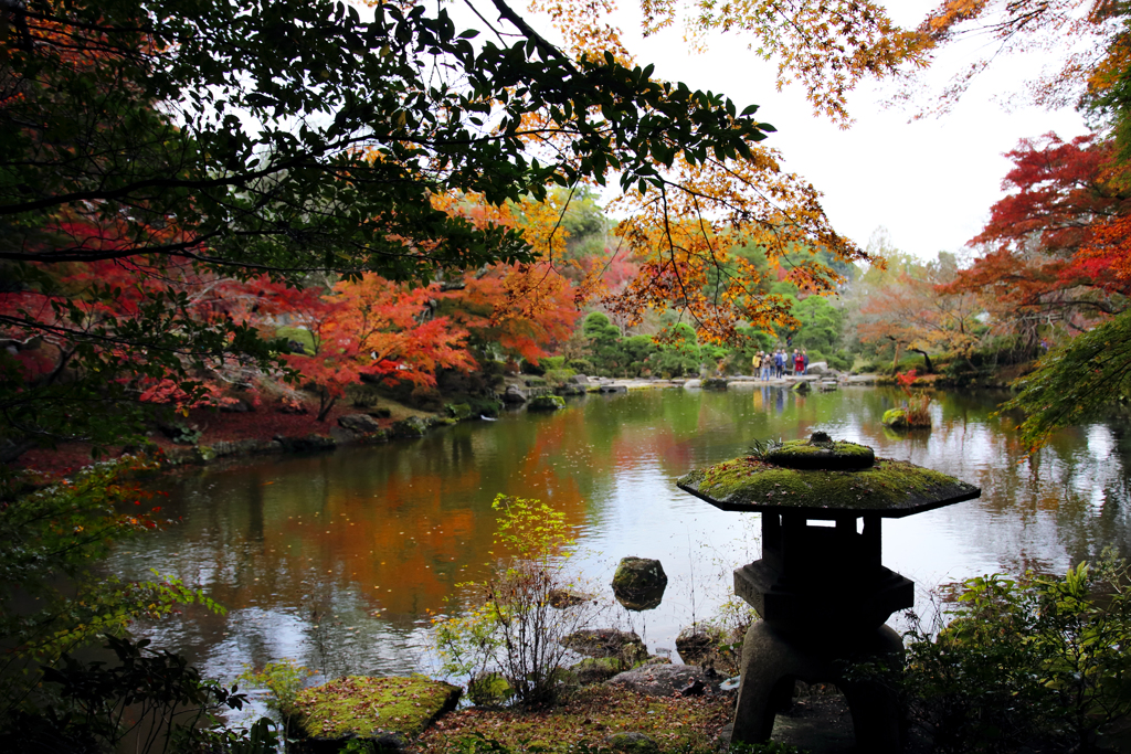錦秋の成田山公園 10