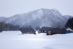 奥利根の雪景 01