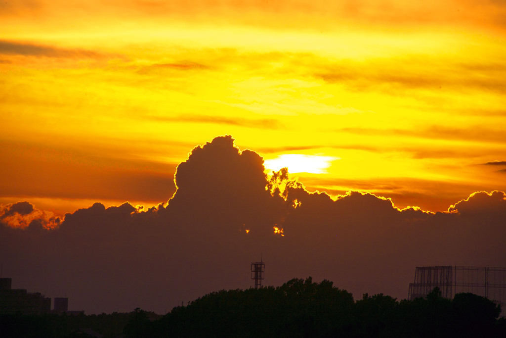 今年ベストの夏の日（夕景）02