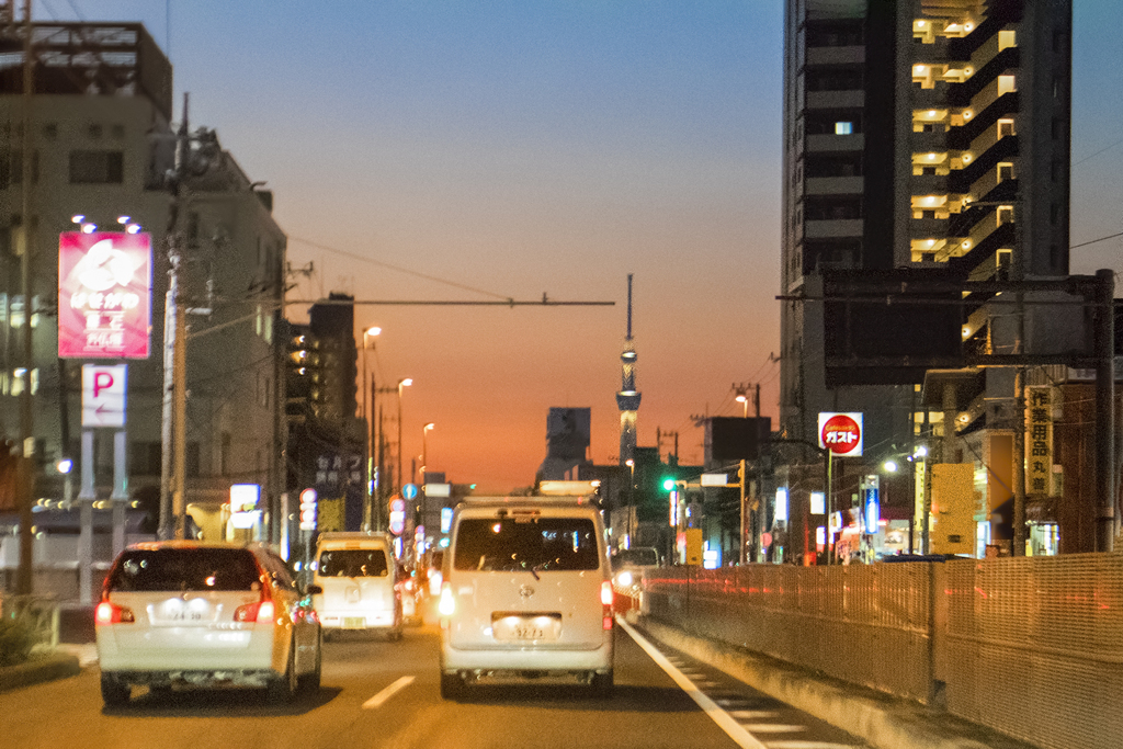 東京へ（車内寸景）01