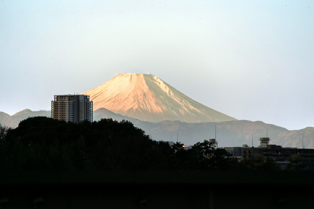 赤富士二景 02