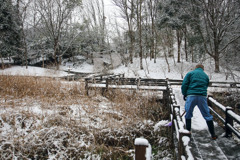 立春の雪景色（市川自然観賞園） 03