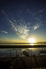 初秋の茜 （北浦・鹿島市）08