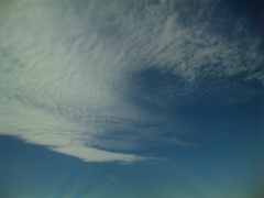 秋へと向かう空