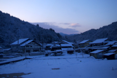 3月の雪