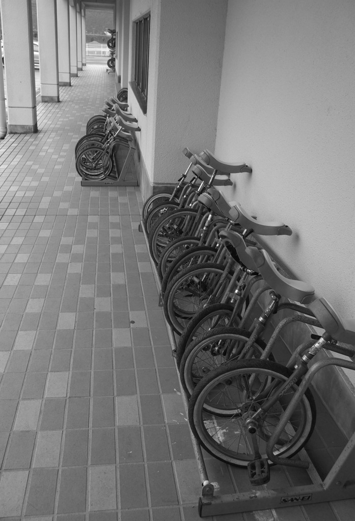 一輪車の休日