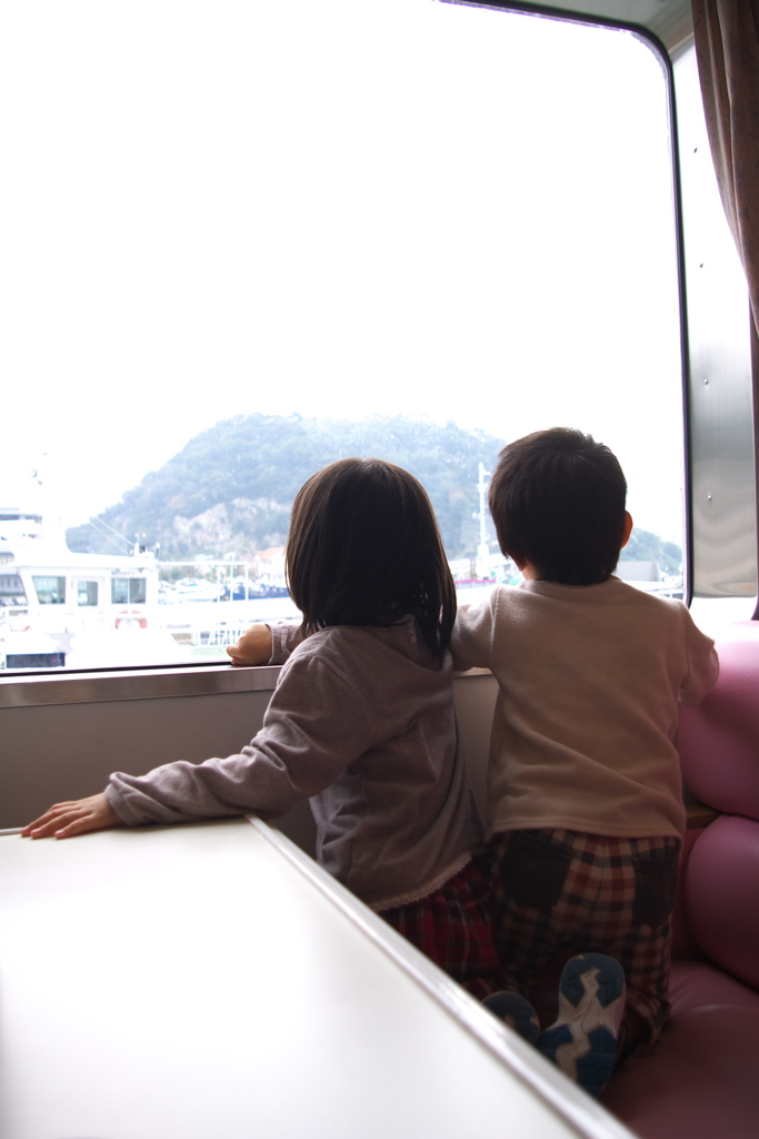 初めての船旅