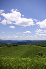 神鍋山火口付近より